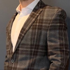 TALLIA brown wool blazer